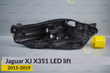 Корпус фари Jaguar XJ X351 LED (2015-2019) рест лівий