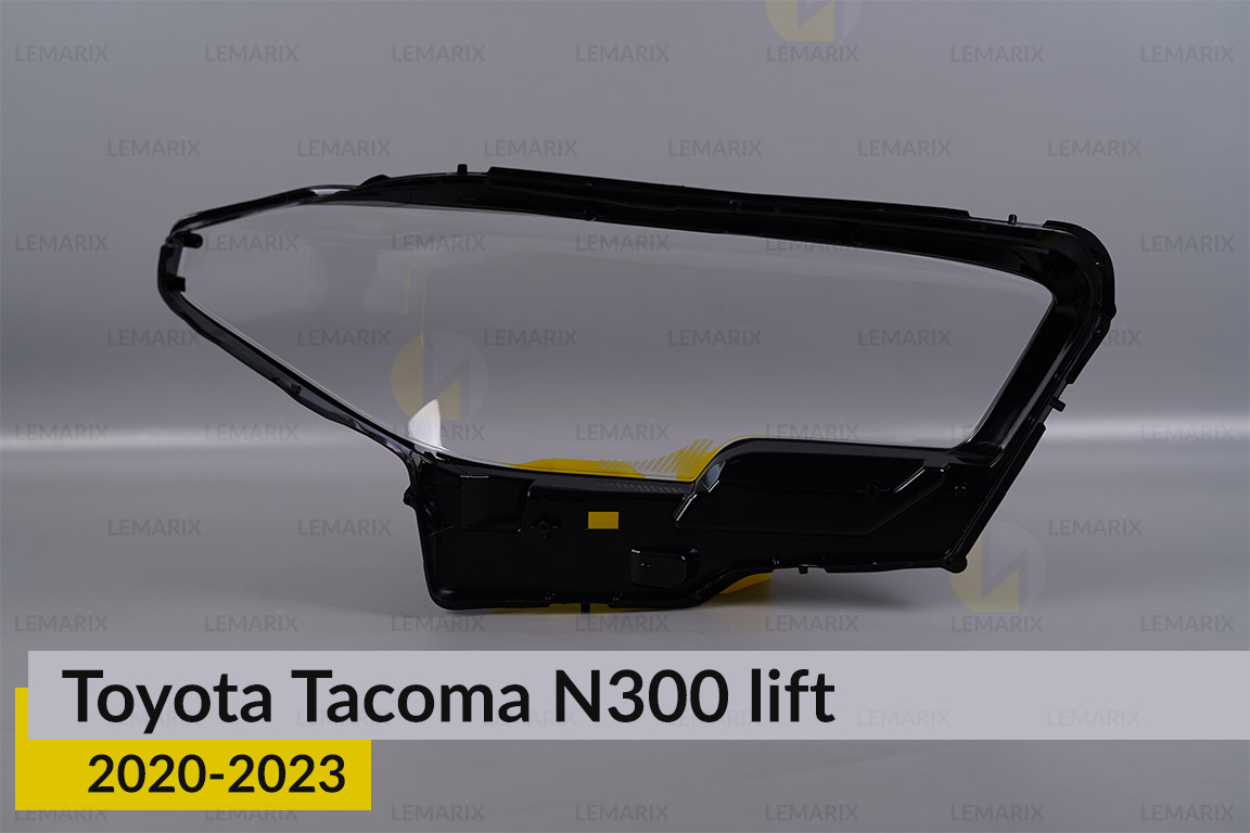 Скло фари Toyota Tacoma N300 (2020-2023) рест ліве