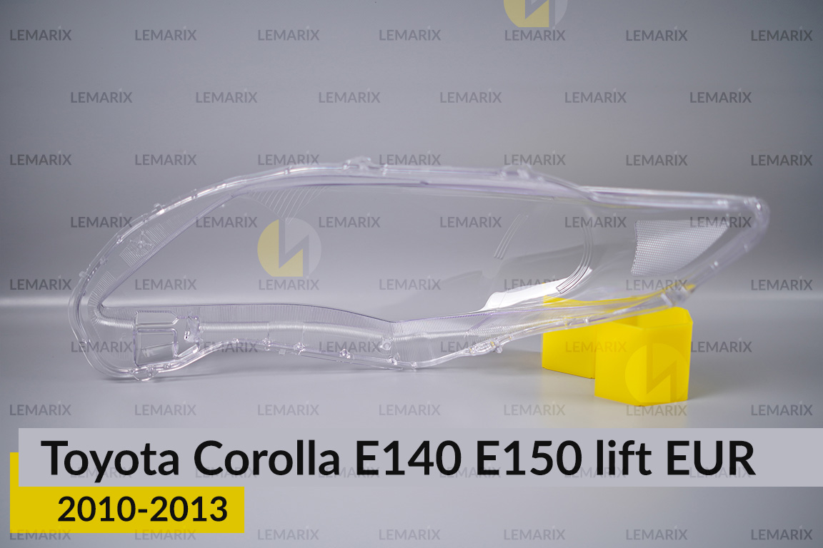 Скло фари Toyota Corolla E140 E150 EUR (2010-2013) рест праве