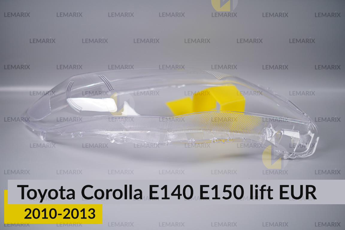 Скло фари Toyota Corolla E140 E150 EUR (2010-2013) рест праве