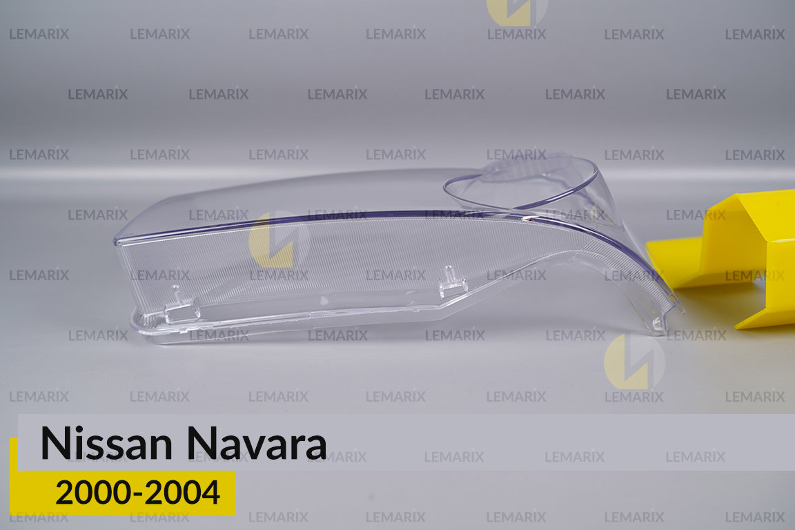 Скло фари Nissan Navara (2000-2004) ліве
