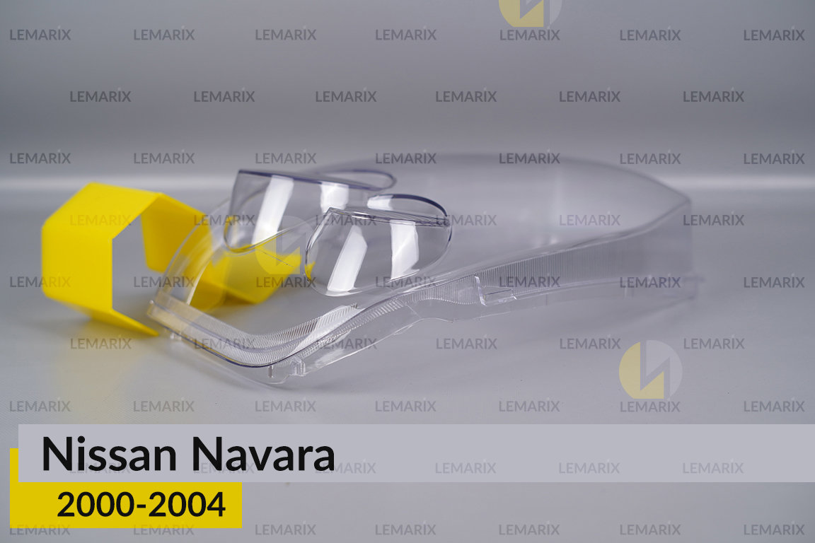 Скло фари Nissan Navara (2000-2004) ліве