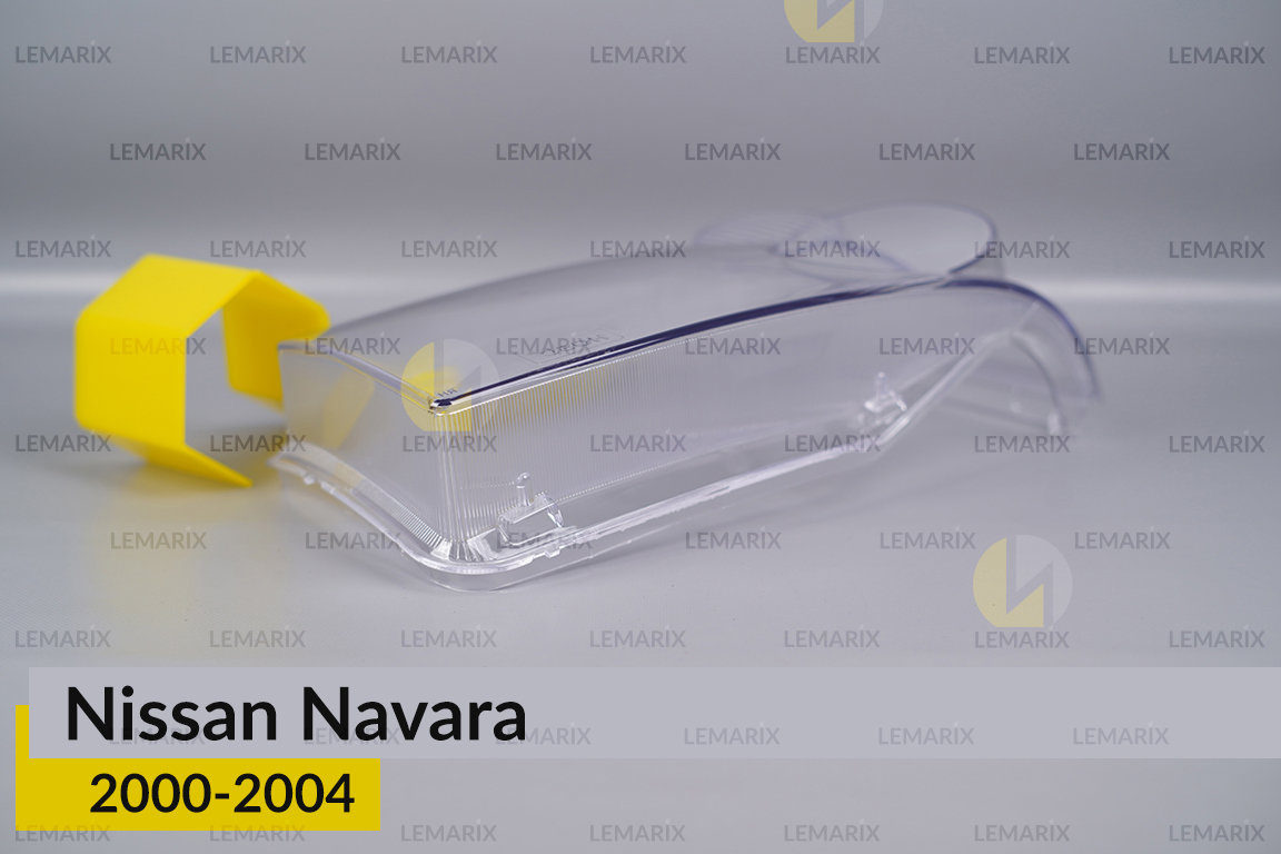 Скло фари Nissan Navara (2000-2004) ліве