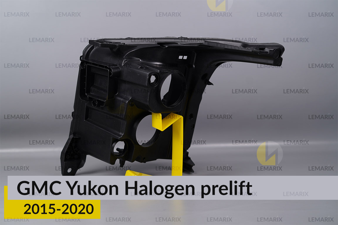 Корпус фари GMC Yukon Halogen (2015-2020) дорест правий