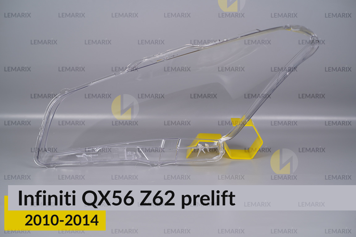 Скло фари Infiniti QX56 Z62 (2010-2014) дорест праве