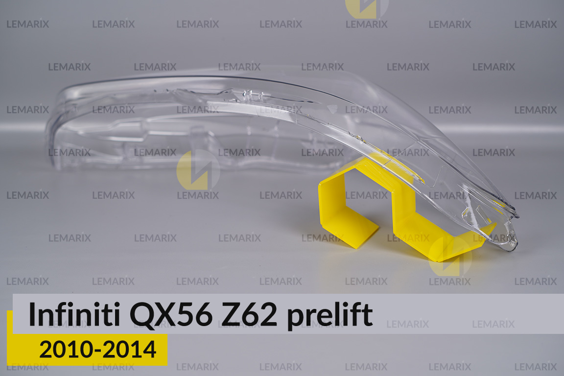 Скло фари Infiniti QX56 Z62 (2010-2014) дорест праве