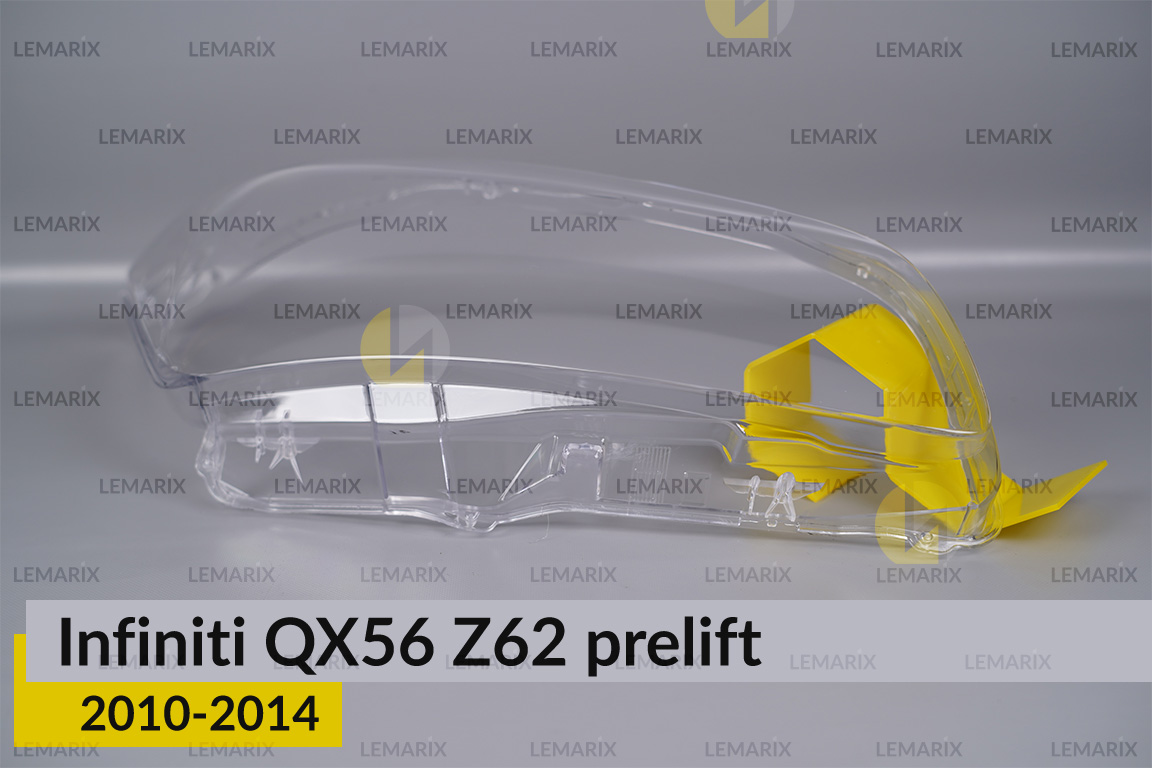 Скло фари Infiniti QX56 Z62 (2010-2014) дорест праве