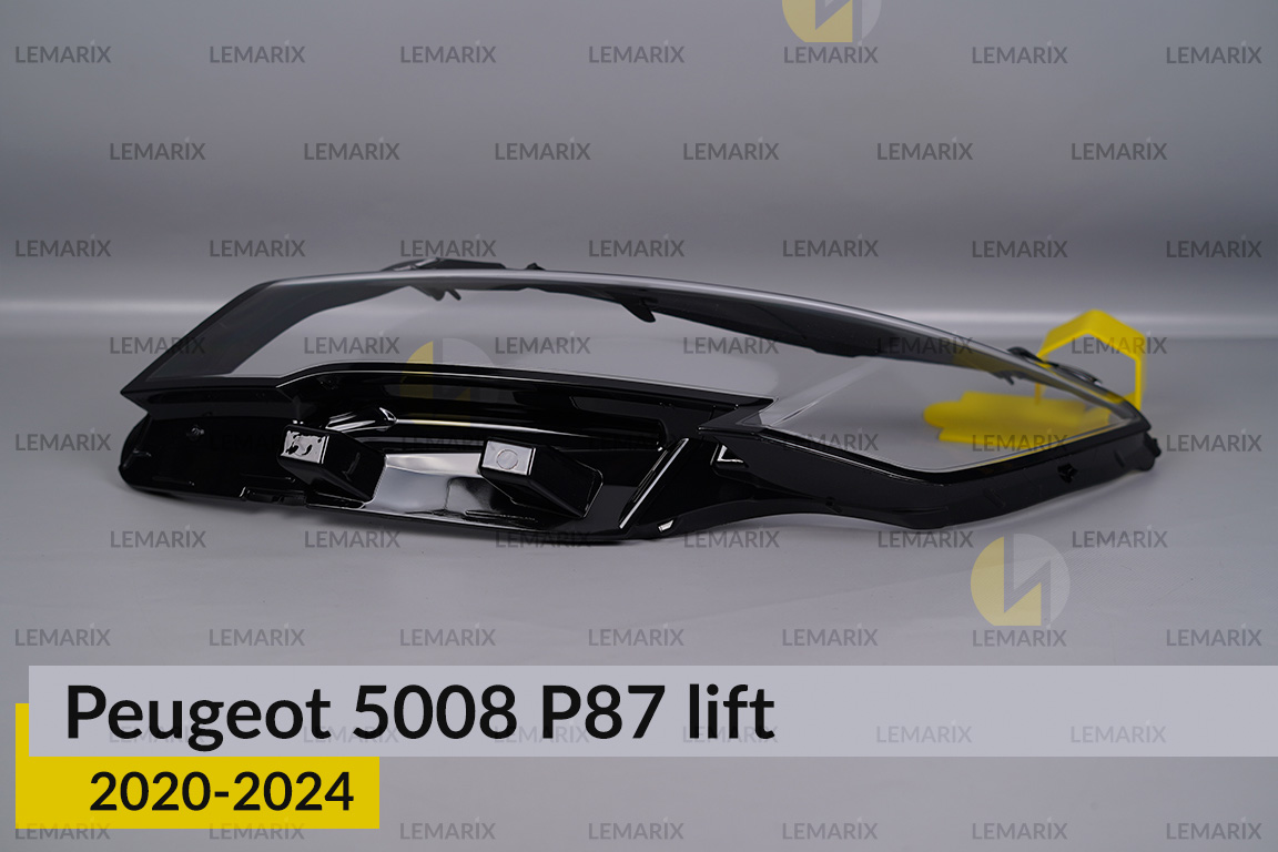 Скло фари Peugeot 5008 P87 (2020-2024) рест ліве