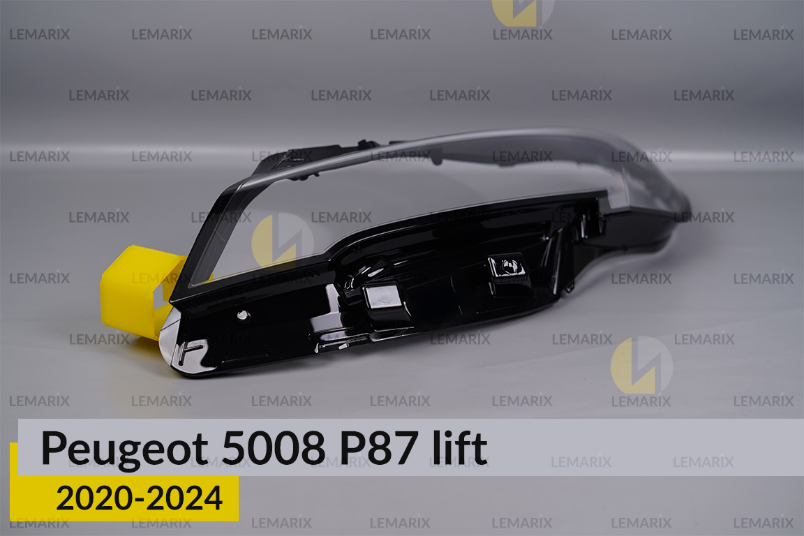 Скло фари Peugeot 5008 P87 (2020-2024) рест ліве