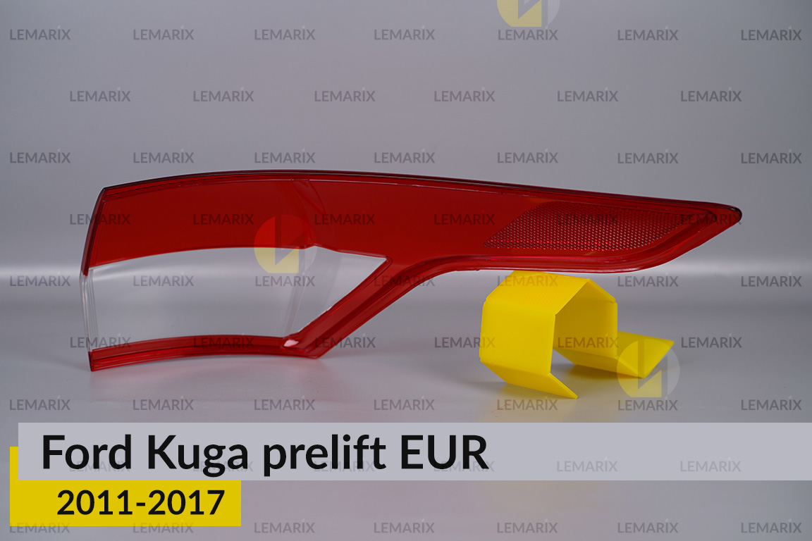 Стекло заднего фонаря внешнее в крыле Ford Kuga EUR (2011-2017) дорест левое