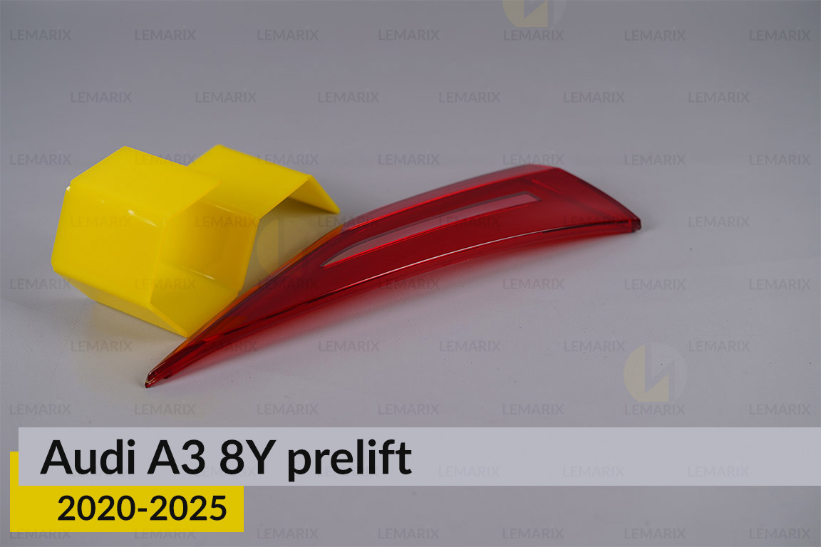 Скло заднього ліхтаря внутрішнє в кришці багажника Audi A3 8Y (2020-2026) дорест ліве