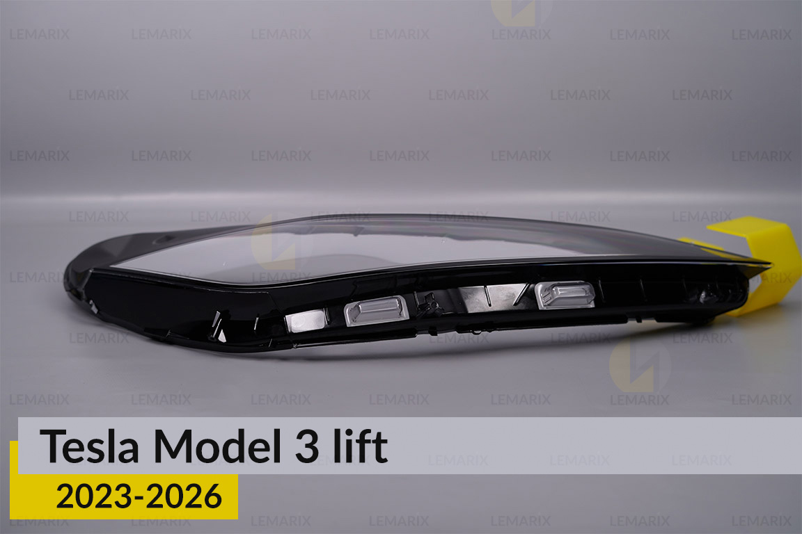 Скло фари Tesla Model 3 (2023-2026) рест праве