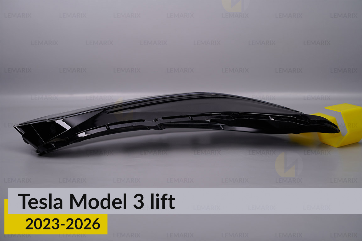 Скло фари Tesla Model 3 (2023-2026) рест праве
