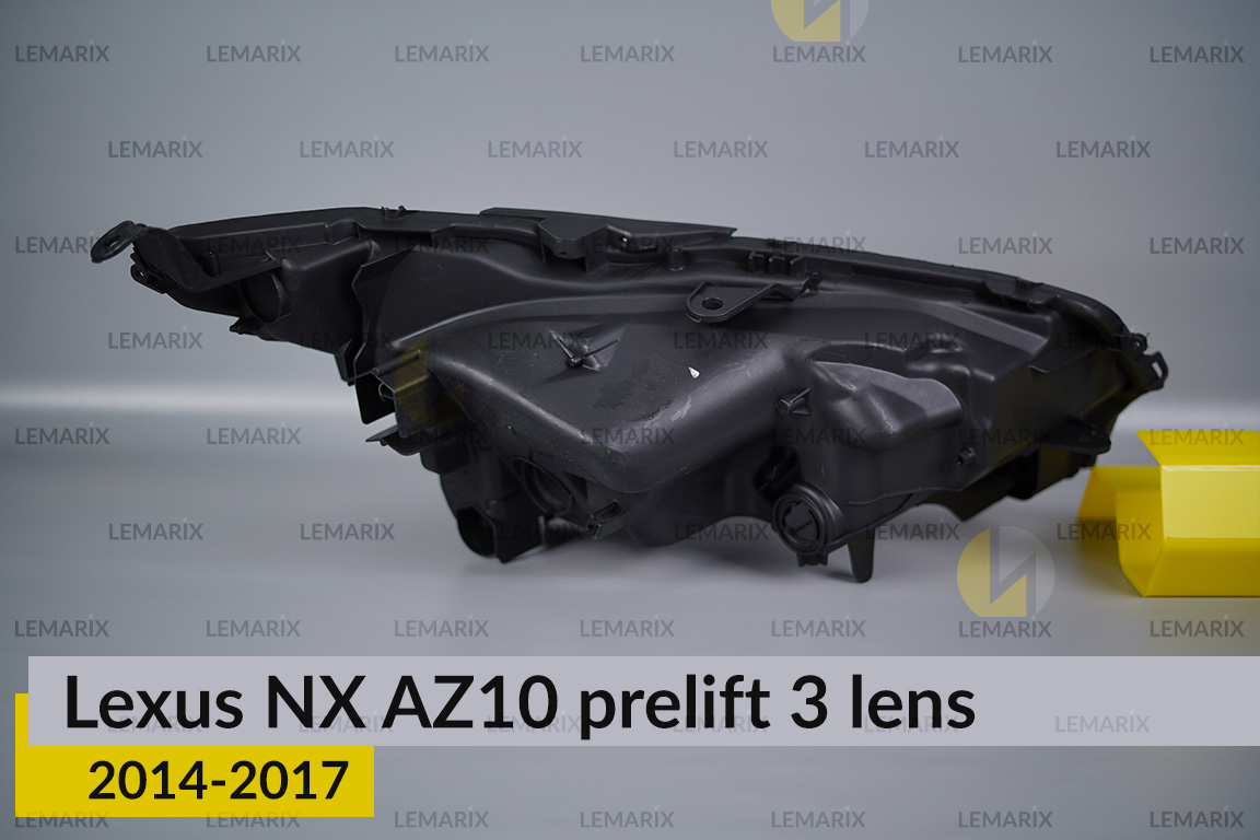 Корпус фари Lexus NX AZ10 3 лінзи (2014-2017) дорест лівий