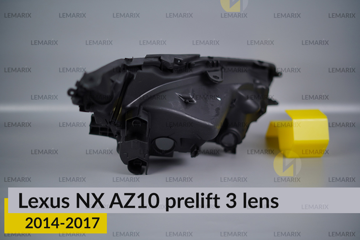Корпус фари Lexus NX AZ10 3 лінзи (2014-2017) дорест лівий