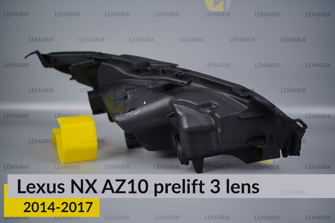 Корпус фари Lexus NX AZ10 3 лінзи (2014-2017) дорест лівий