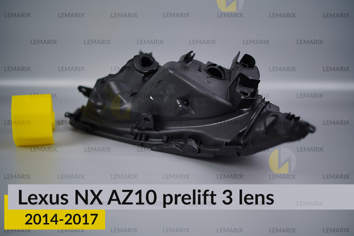 Корпус фари Lexus NX AZ10 3 лінзи (2014-2017) дорест лівий