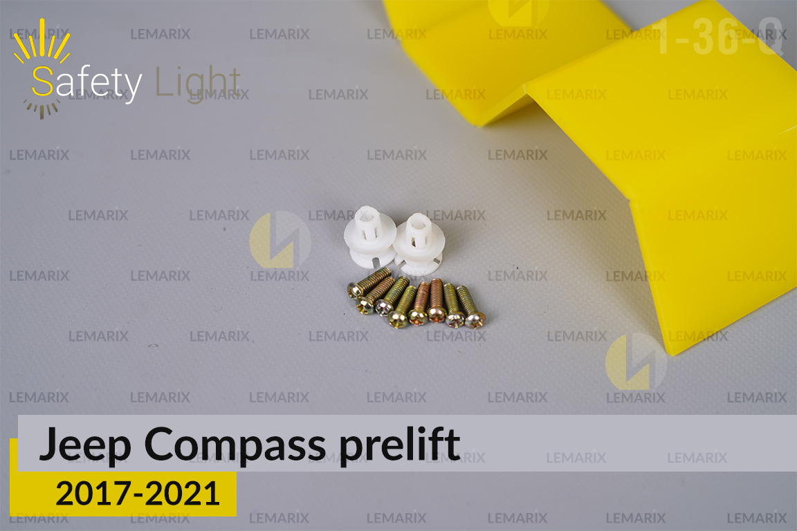 Перехідна рамка для Jeep Compass (2017-2021) дорест