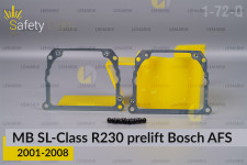 Перехідна рамка для Mercedes-Benz SL-Class R230 Bosch AFS (2001-2008) дорест