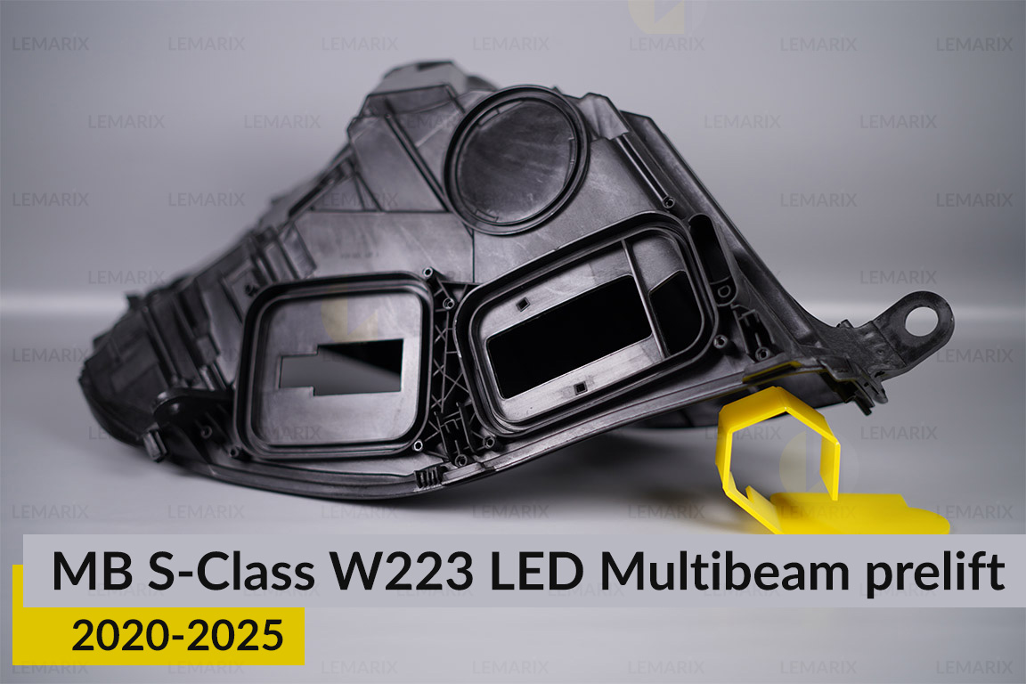 Корпус фари Mercedes-Benz S-Class W223 LED Multibeam (2020-2025) дорест лівий