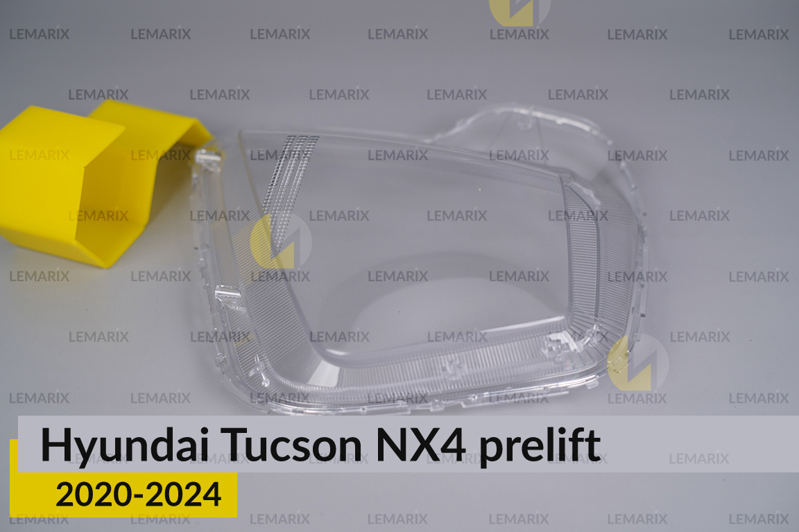 Скло фари Hyundai Tucson NX4 (2020-2024) дорест праве