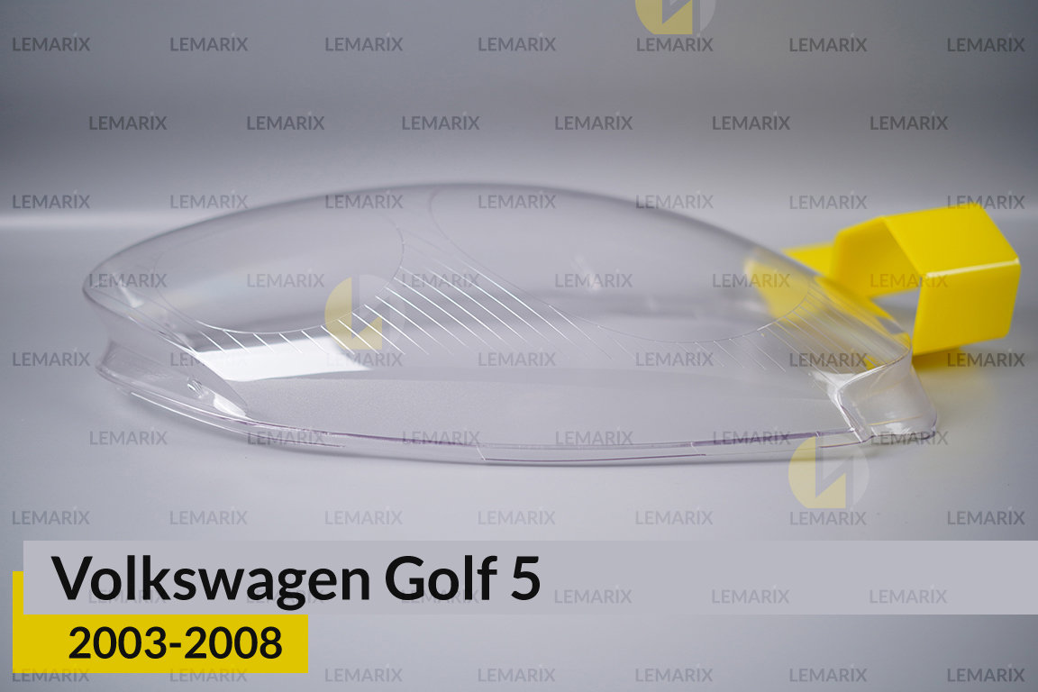 Скло фари VW Volkswagen Golf 5 (2003-2008) праве
