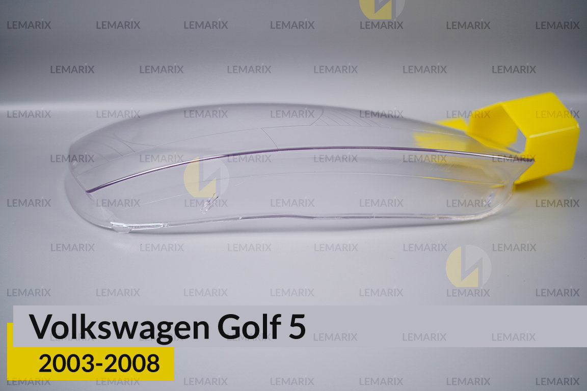Скло фари VW Volkswagen Golf 5 (2003-2008) праве