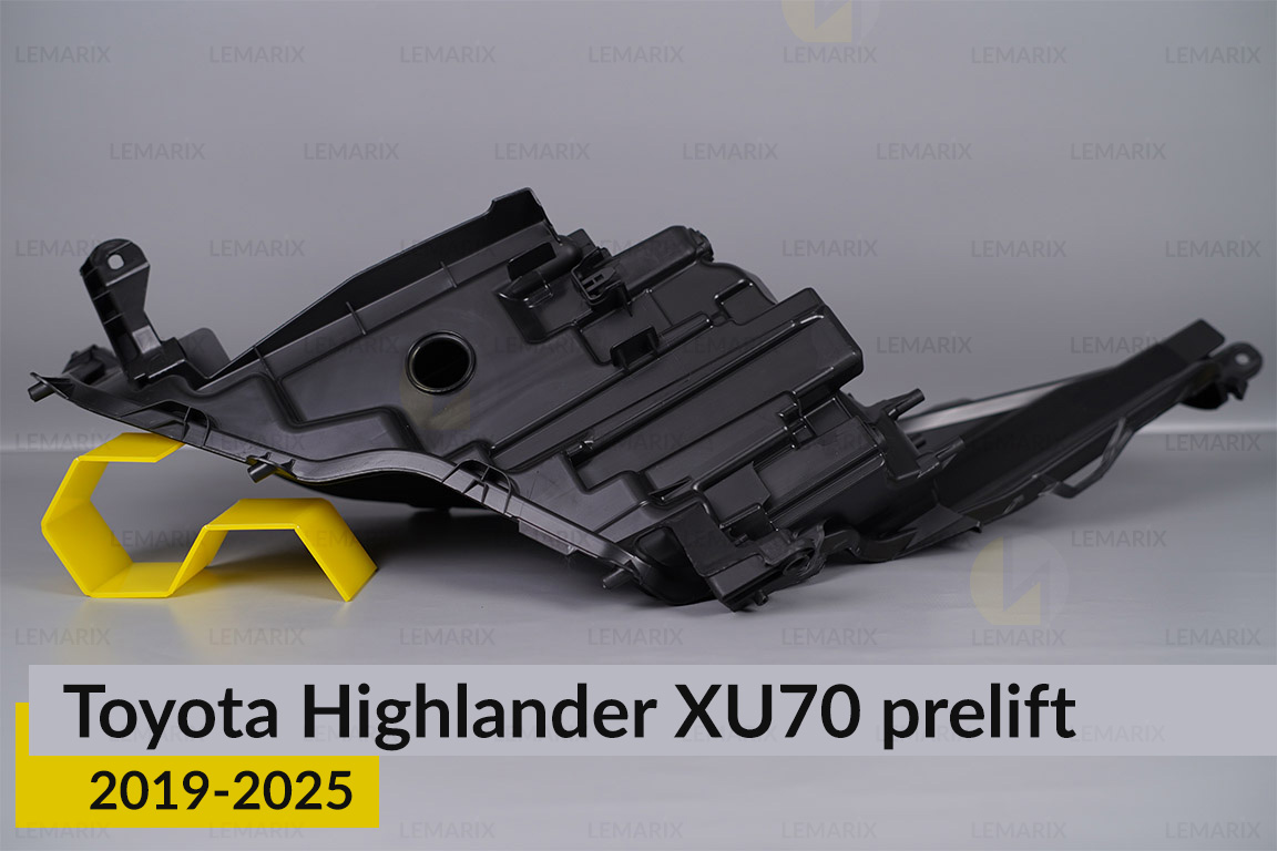 Корпус фари Toyota Highlander XU70 (2019-2026) дорест правий