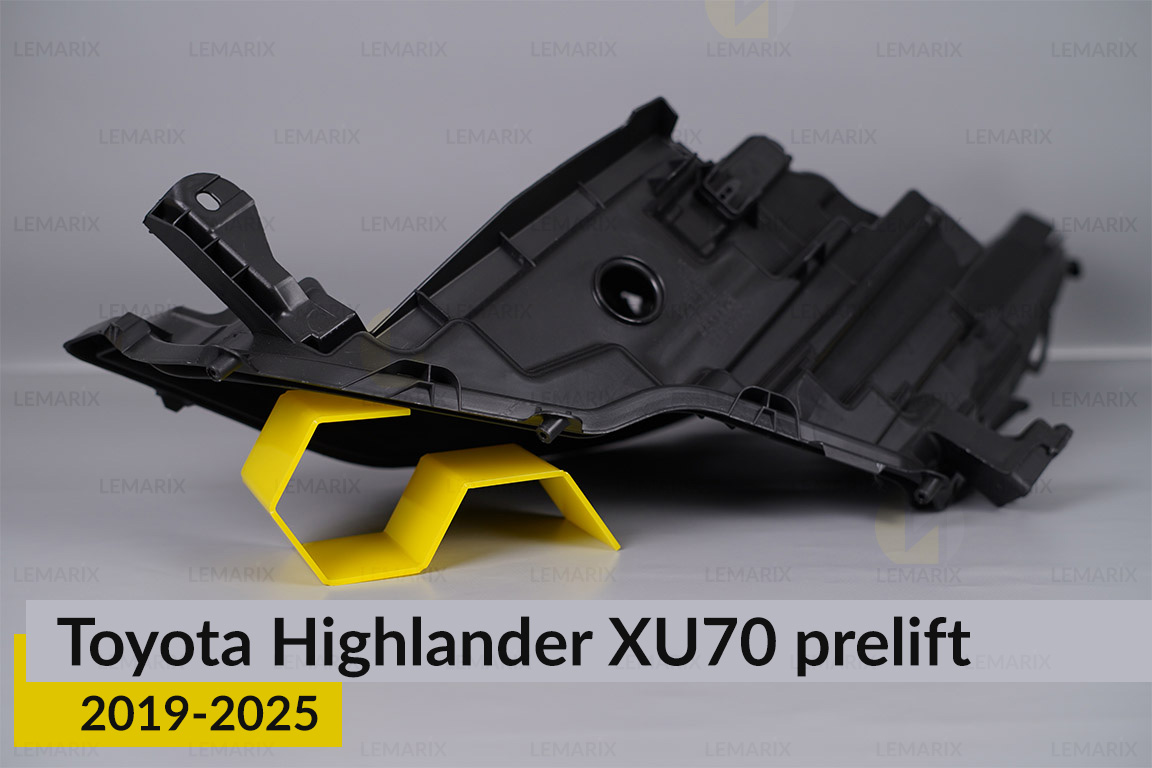 Корпус фари Toyota Highlander XU70 (2019-2026) дорест правий