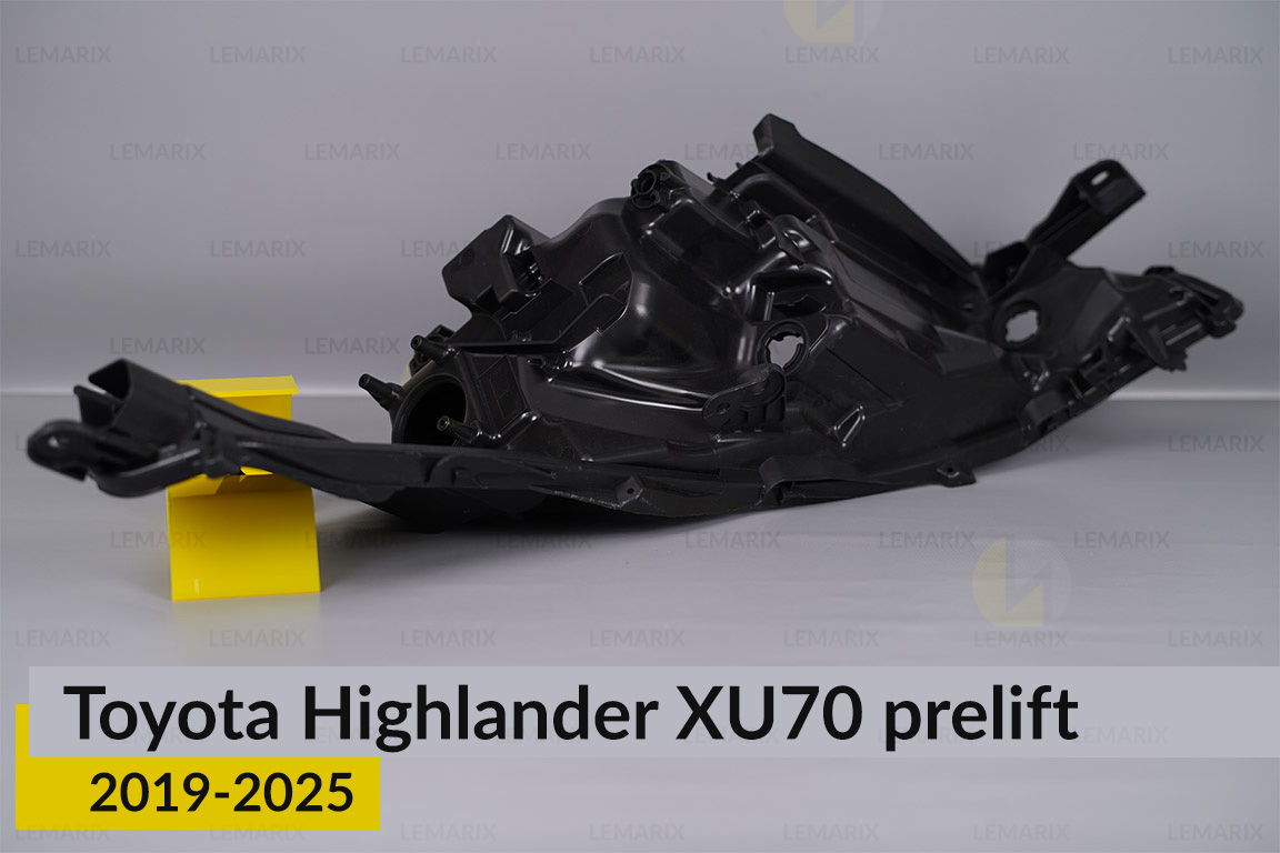 Корпус фари Toyota Highlander XU70 (2019-2026) дорест правий