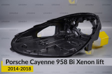Корпус фары Porsche Cayenne 958 Bi Xenon (2014-2018) рест левый
