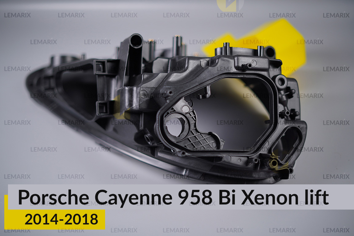 Корпус фари Porsche Cayenne 958 Bi Xenon (2014-2018) рест лівий