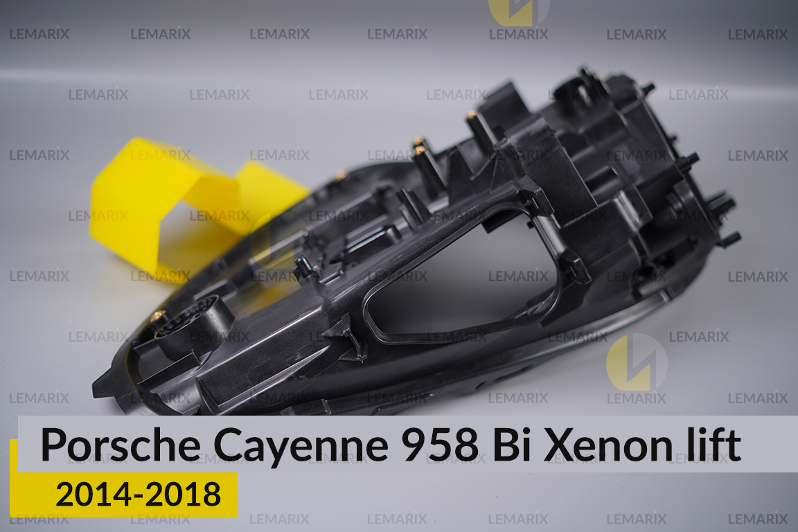 Корпус фари Porsche Cayenne 958 Bi Xenon (2014-2018) рест лівий