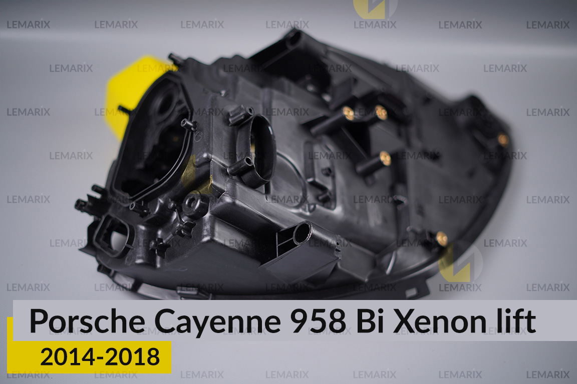 Корпус фари Porsche Cayenne 958 Bi Xenon (2014-2018) рест лівий