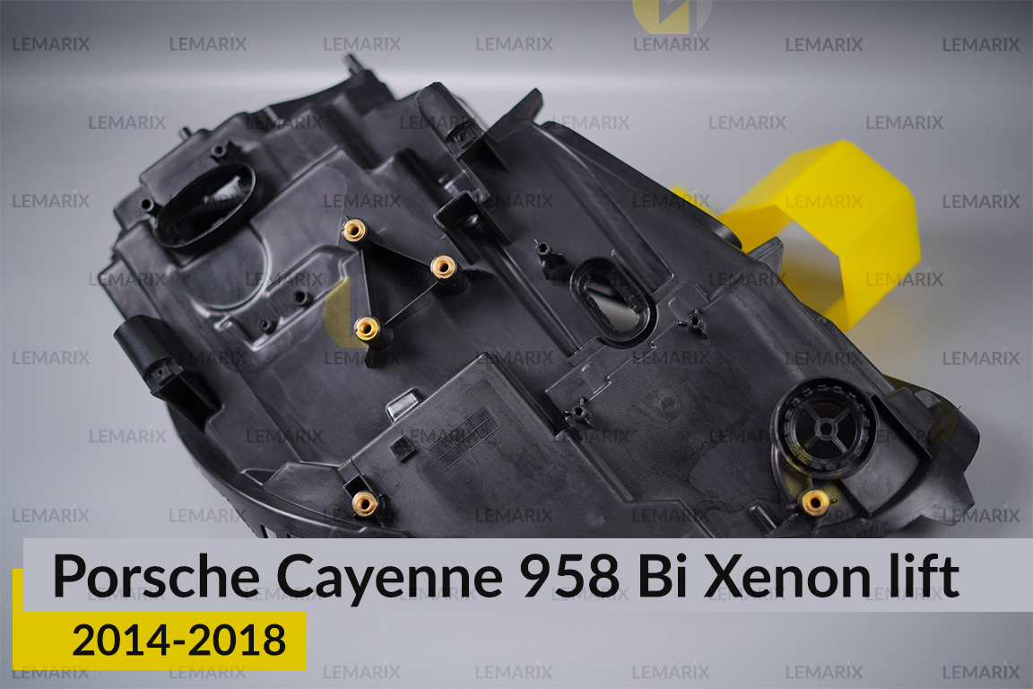 Корпус фари Porsche Cayenne 958 Bi Xenon (2014-2018) рест лівий