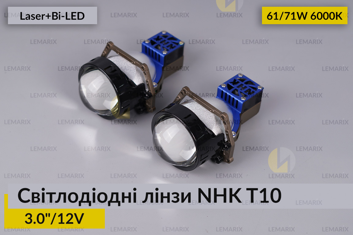 Світлодіодні лінзи NHK T10 3