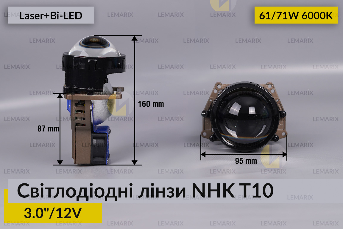 Світлодіодні лінзи NHK T10 3