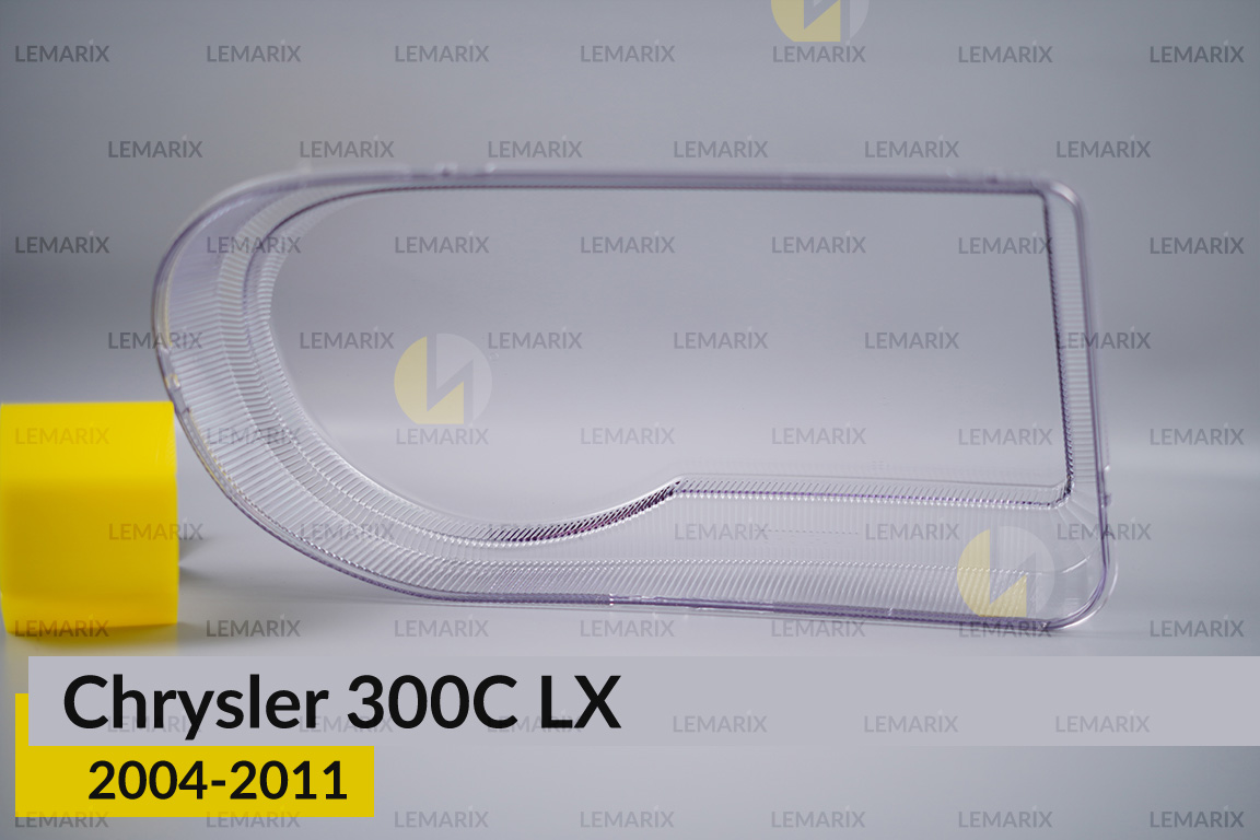 Скло фари Chrysler 300C LX (2004-2011) ліве
