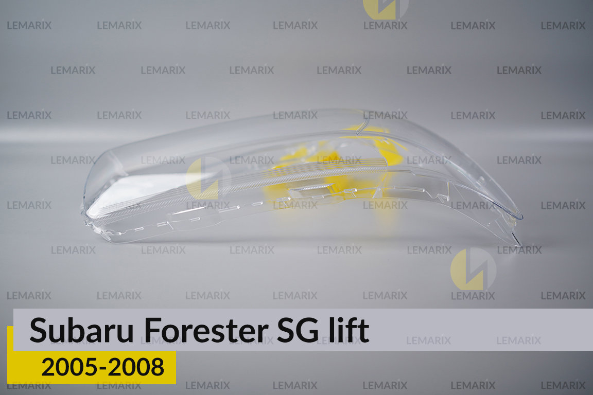 Скло фари Subaru Forester SG (2005-2008) рест праве