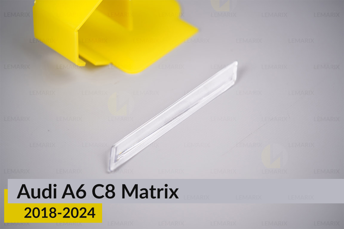 Блок світловода фари Audi A6 C8 Matrix (2018-2024) короткий зовнішній лівий