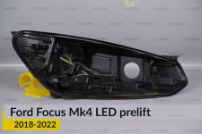 Корпус фары Ford Focus Mk4 LED (2018-2022) дорест правый