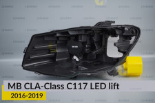 Корпус фари Mercedes-Benz CLA-Class C117 LED (2016-2019) рест лівий