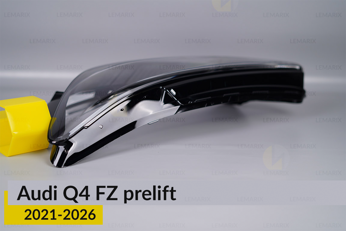 Скло фари Audi Q4 FZ (2021-2026) дорест ліве