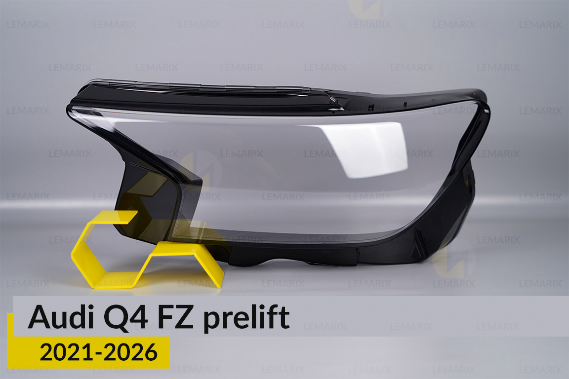 Скло фари Audi Q4 FZ (2021-2026) дорест ліве