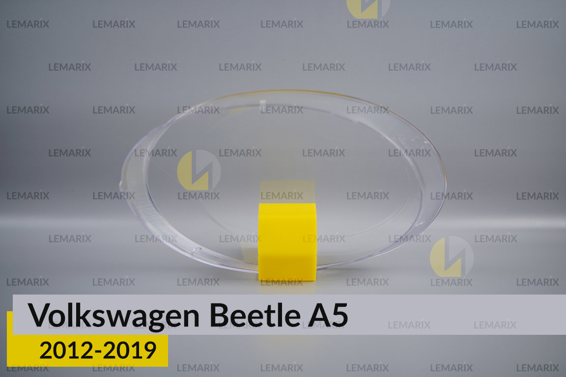 Скло фари VW Volkswagen Beetle A5 (2012-2019) ліве