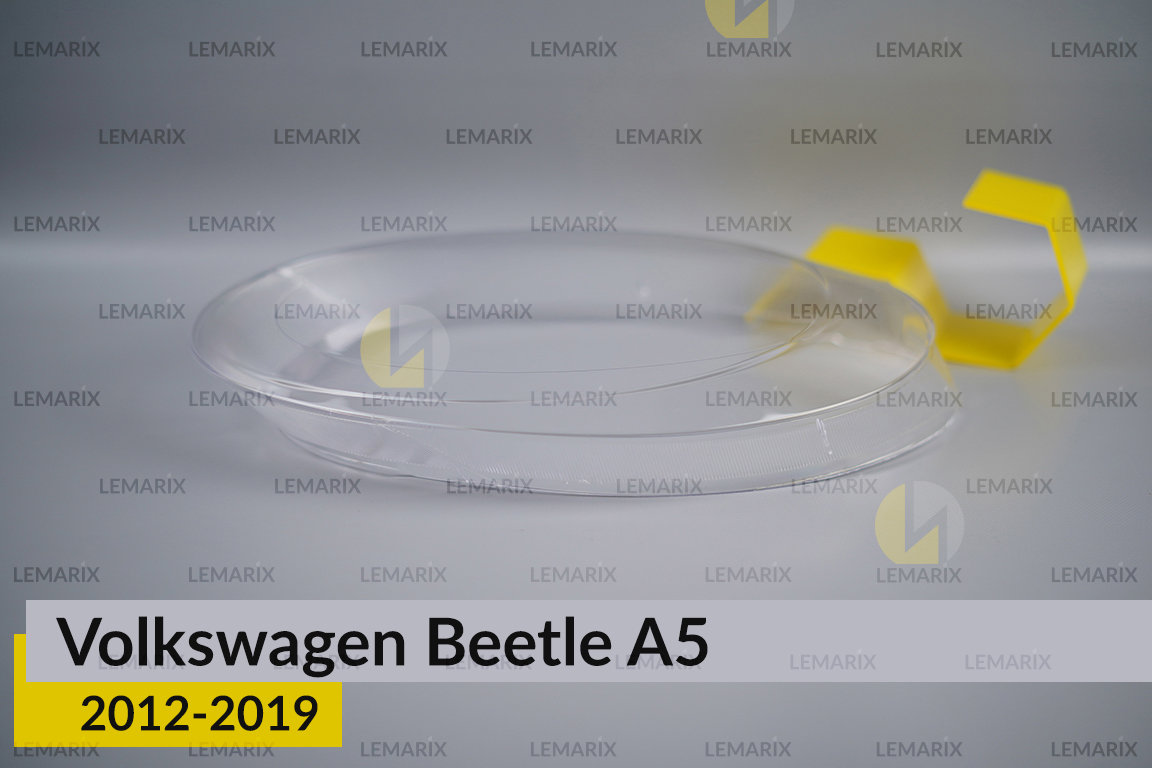 Скло фари VW Volkswagen Beetle A5 (2012-2019) ліве