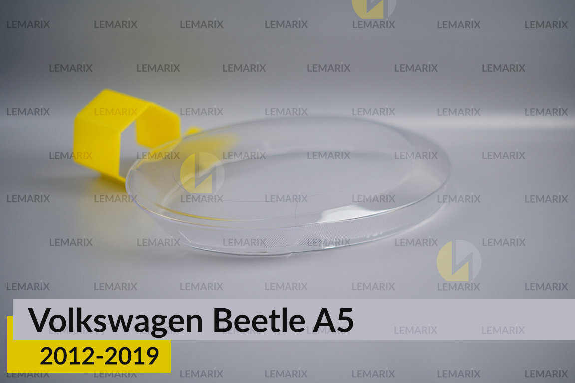 Скло фари VW Volkswagen Beetle A5 (2012-2019) ліве