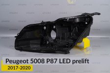 Корпус фари Peugeot 5008 P87 LED (2017-2020) дорест лівий