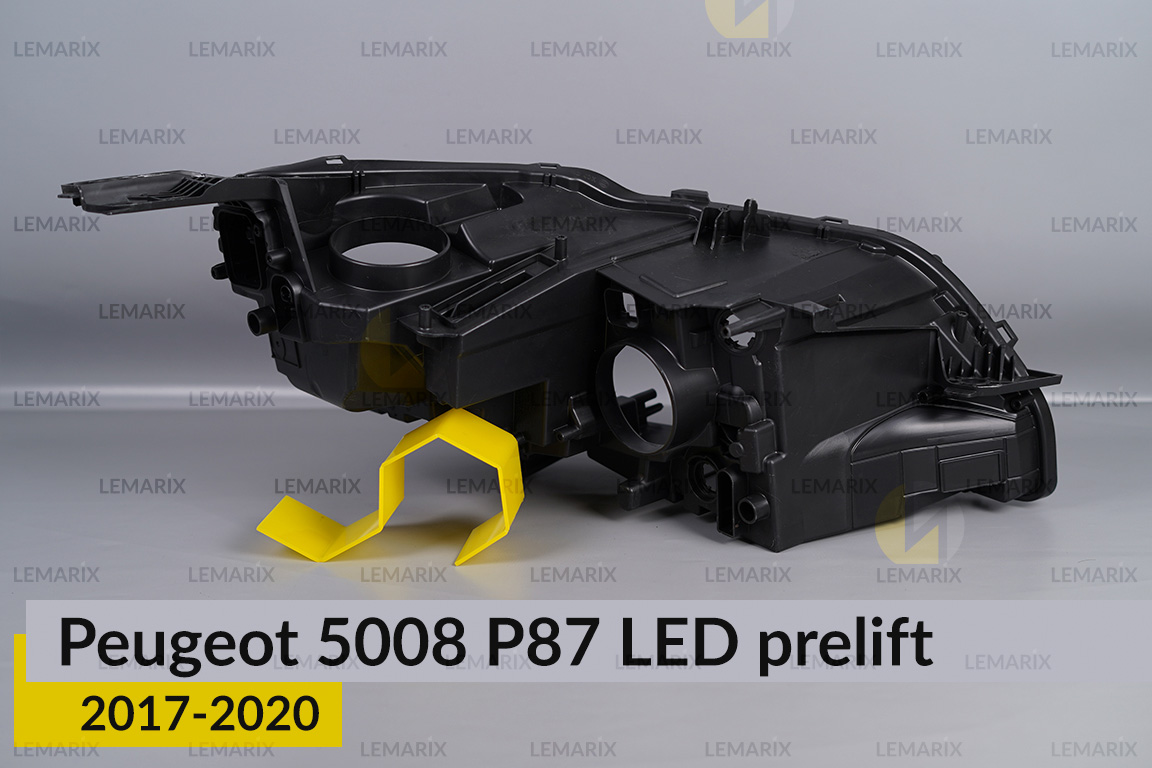 Корпус фари Peugeot 5008 P87 LED (2017-2020) дорест лівий