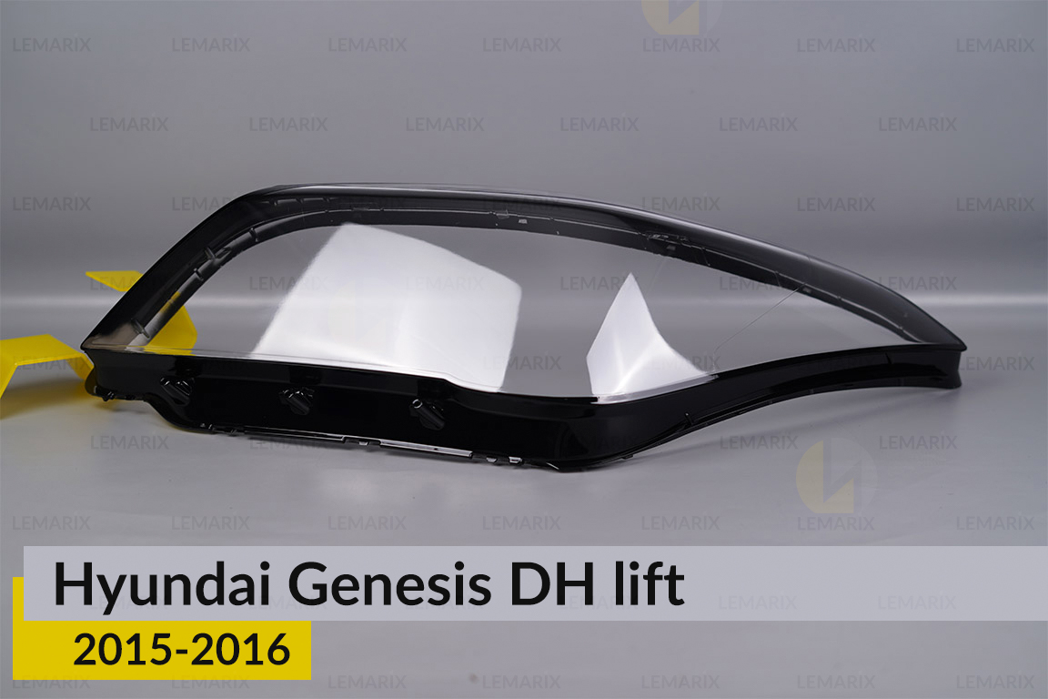 Скло фари Hyundai Genesis DH (2015-2016) рест ліве